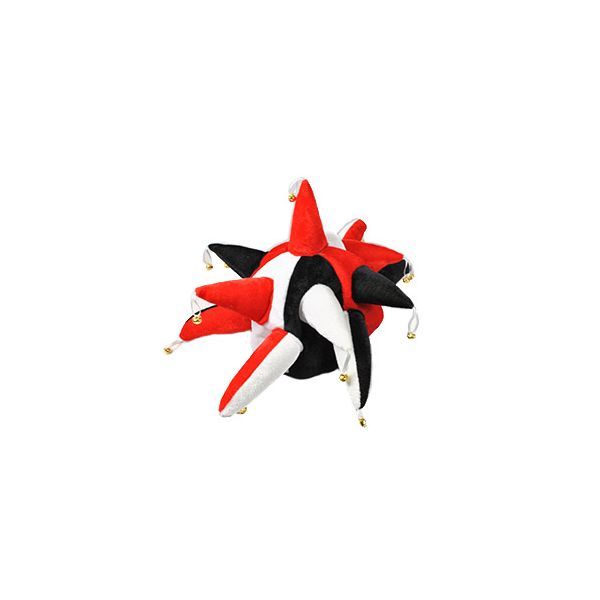 Red, Black and White Jester Hat
