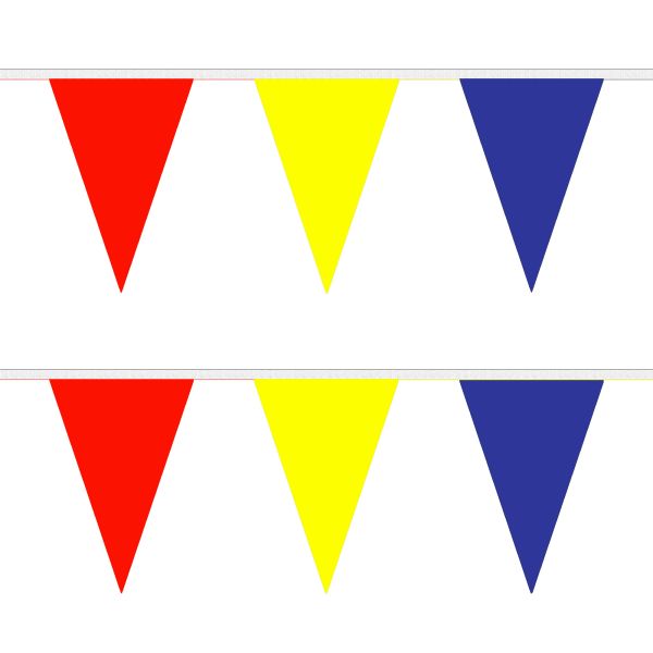 Red, Yellow and Blue (Pansexual) Triangle Bunting