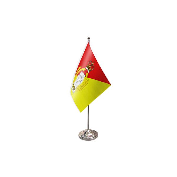 Royal Armoured Corps Satin Table Flag