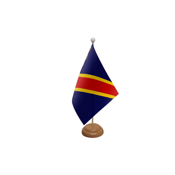 Royal Electrical and Mechanical Engineers Wooden Table Flag