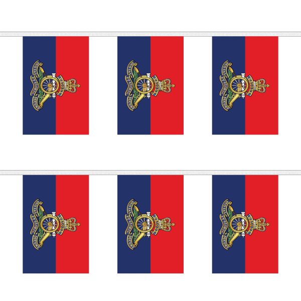 Royal Artillery Regiment Rectangular Bunting