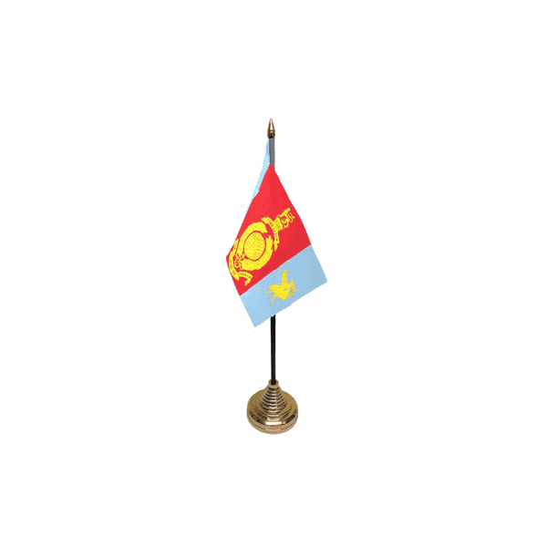 Royal Marines Reserve Merseyside Small Table Flag