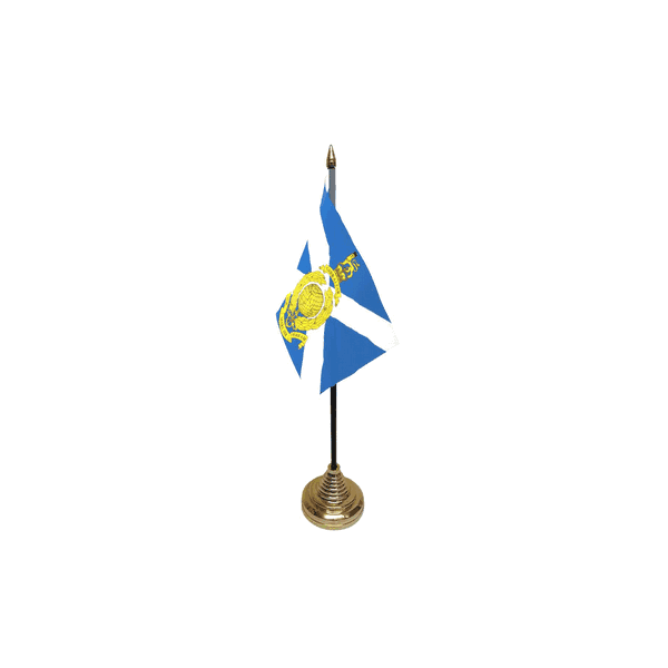 Royal Marines Reserve Scotland Small Table Flag