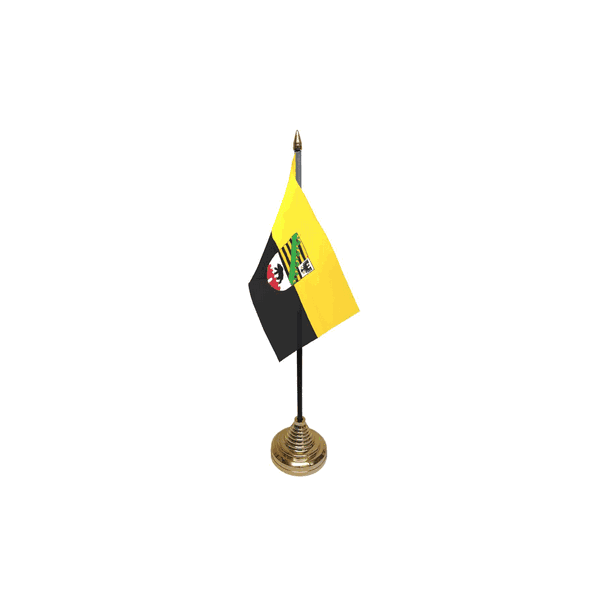 Sachsen Anhalt Small Table Flag