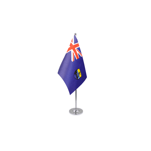 Saint Helena Satin Table Flag