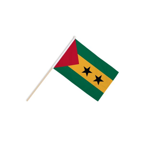 Sao Tome and Principe Hand Flags