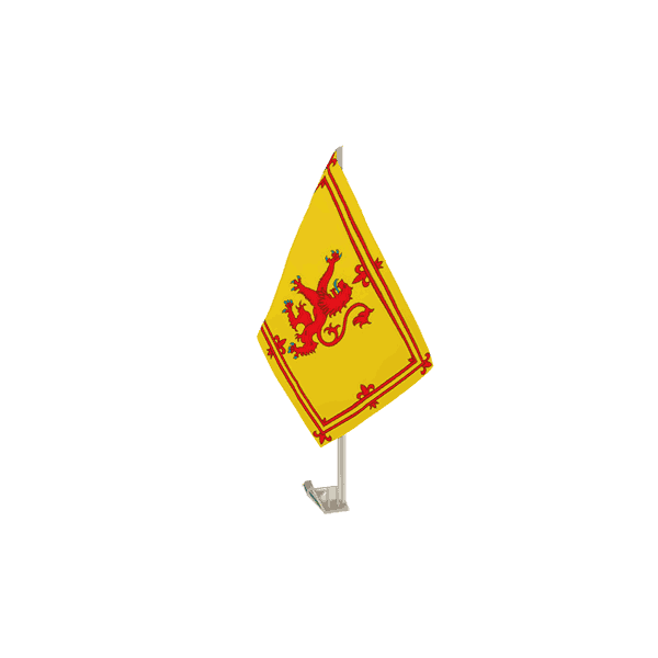 Scotland Lion Car Flag