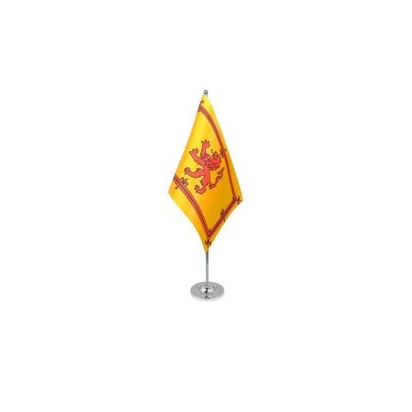 Scotland Lion Satin Table Flag