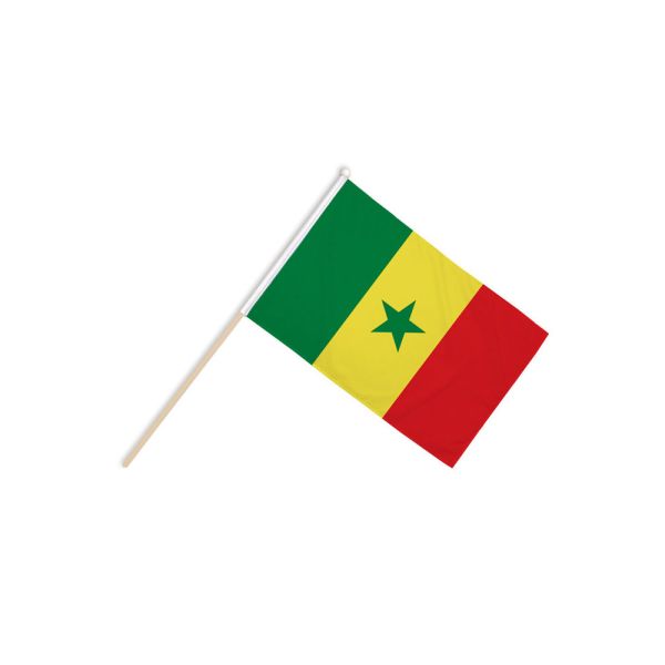 Senegal Hand Flags