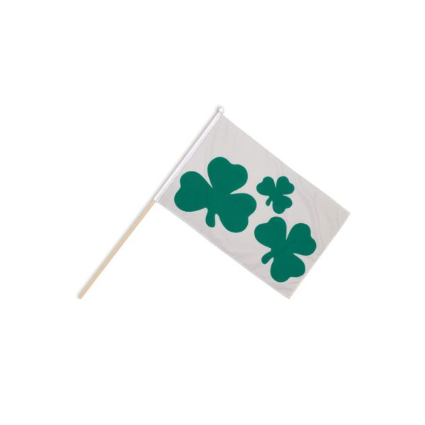 Shamrock Hand Flags