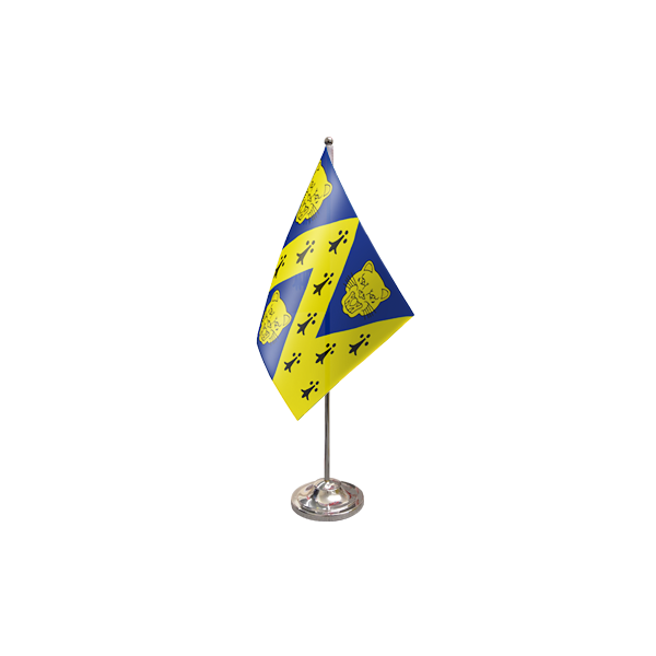 Shropshire New Satin Table Flag