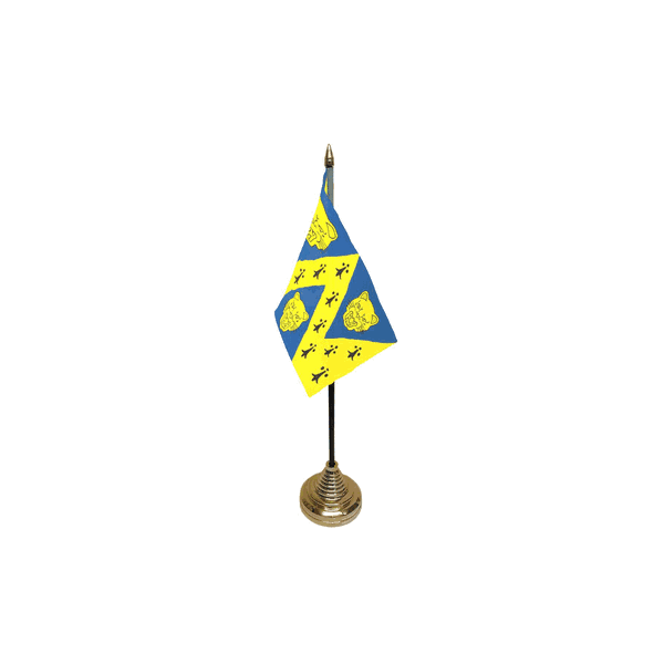 Shropshire New Small Table Flag