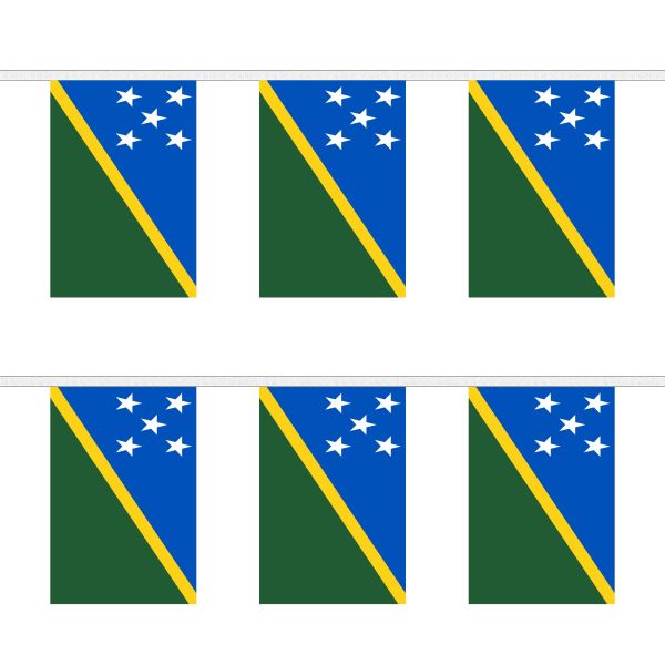Solomon Islands Rectangular Bunting