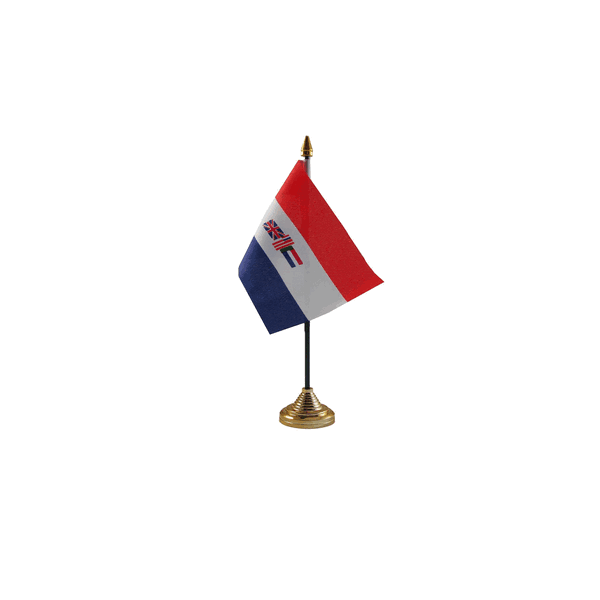 South Africa Old Small Table Flag