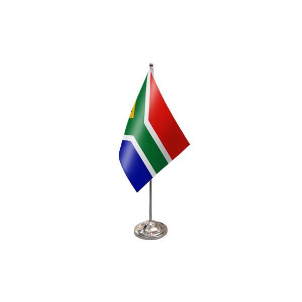 South Africa New Satin Table Flag