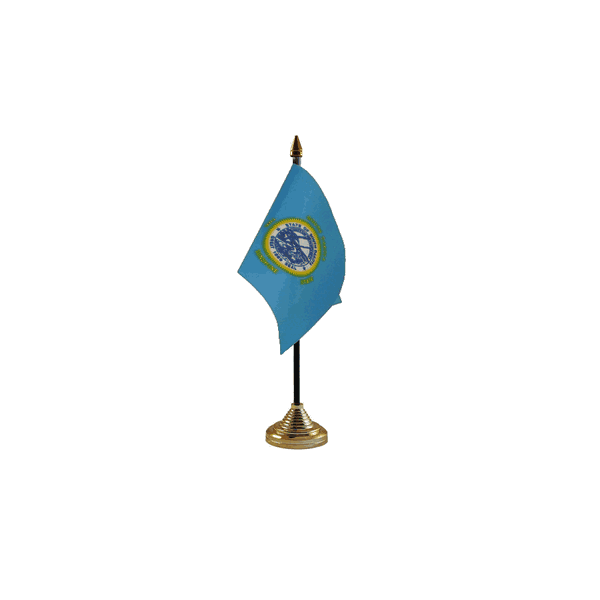 South Dakota Small Table Flag