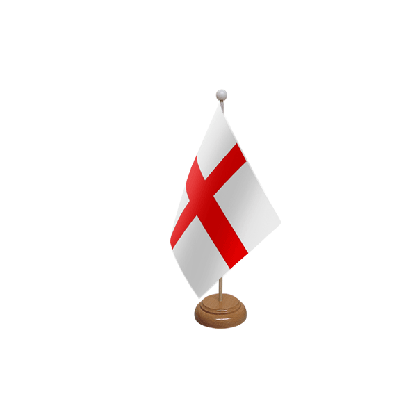 St George (England) Wooden Table Flag