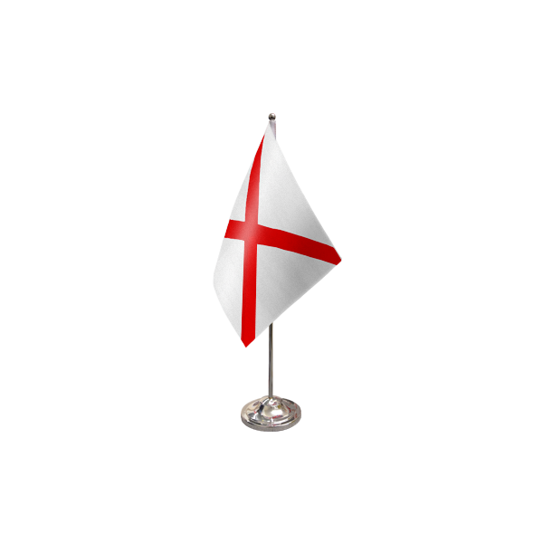 St Patricks Cross Satin Table Flag