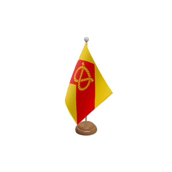 Staffordshire New (No Crest) Wooden Table Flag