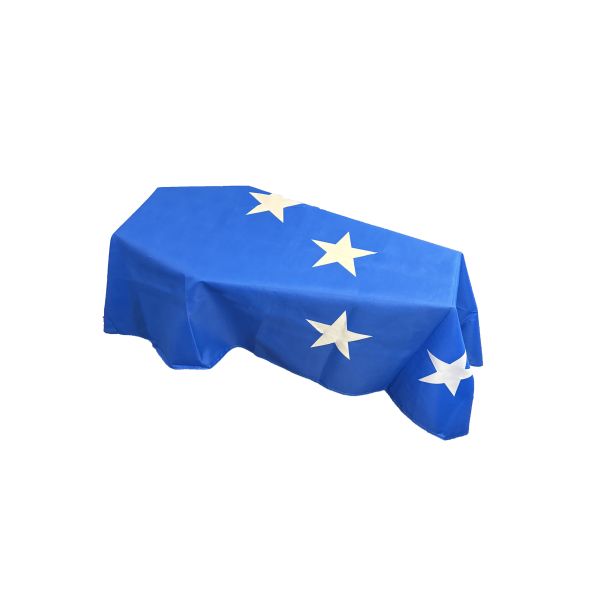 Starry Plough Royal Blue Coffin Drape Flag
