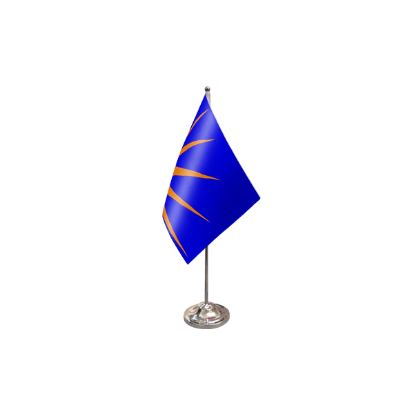 Sunburst Satin Table Flag