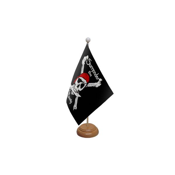 Surrender the Booty Hand Flag