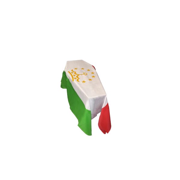 Tajikistan Coffin Drape Flag