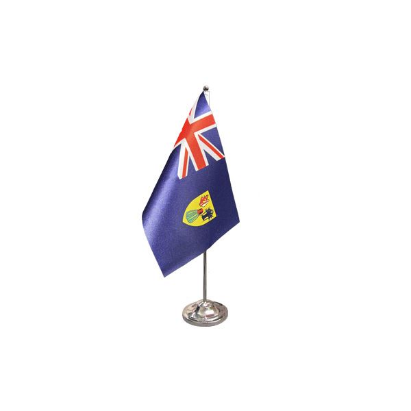 Turks And Caicos Satin table Flag