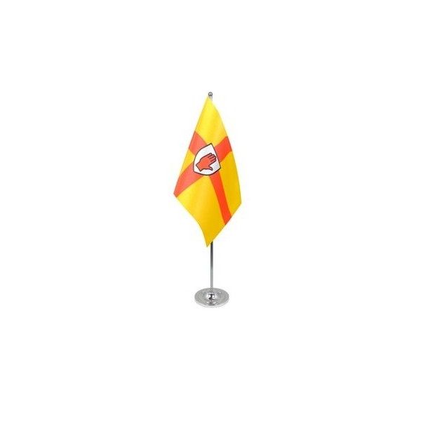 Ulster Satin Table Flag
