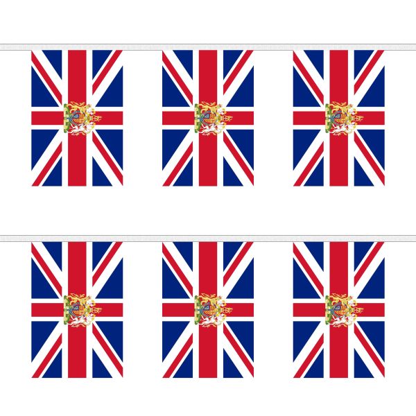 Union Jack Crest Rectangular Bunting