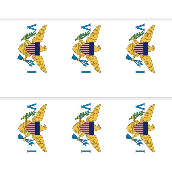 US Virgin Islands Rectangular Bunting