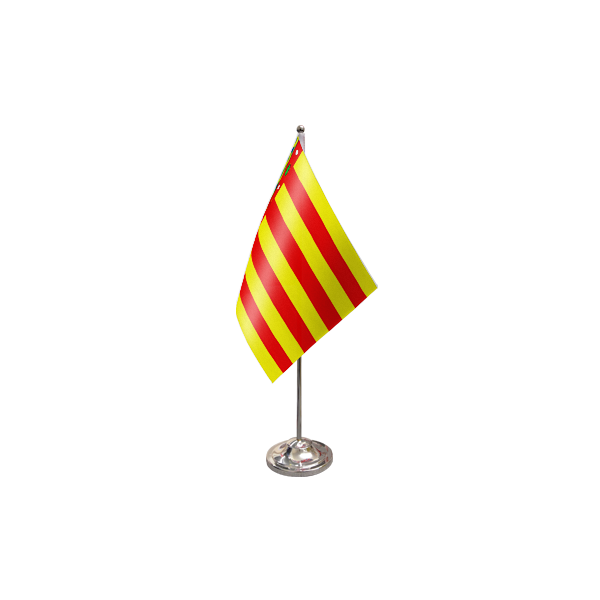 Valencia Satin Table Flag