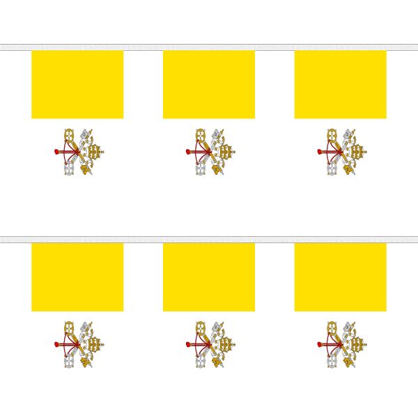 Vatican City Rectangular Bunting