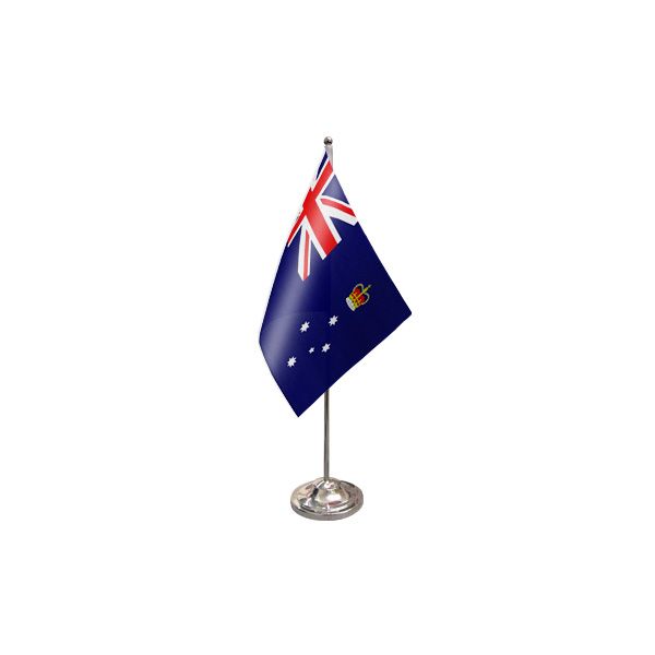 Victoria Satin Table Flag