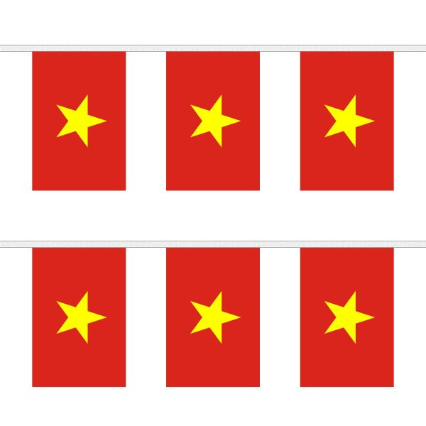 Vietnam New Rectangular Bunting