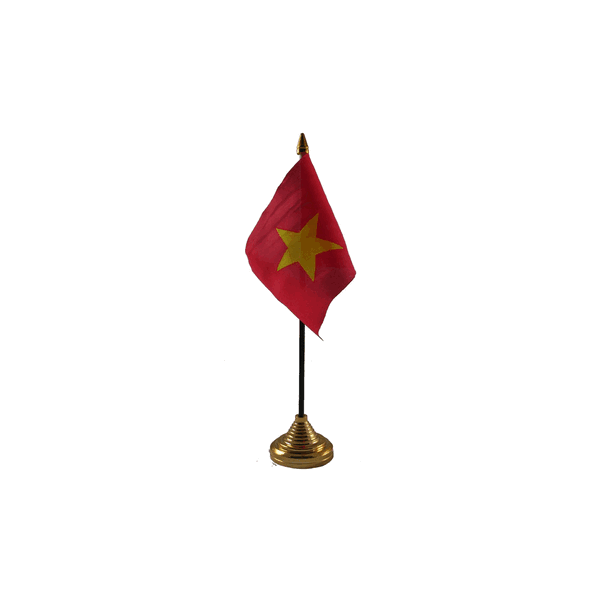 Vietnam New Small Table Flag