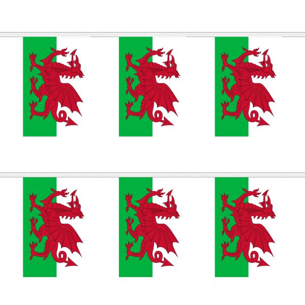 Wales Rectangular Bunting