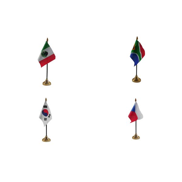 World Cup 2026 Group A Table Flags