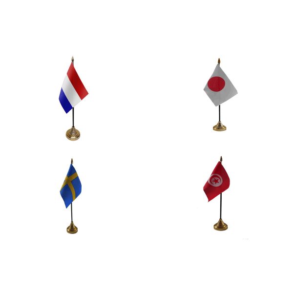 World Cup 2026 Group F Table Flags