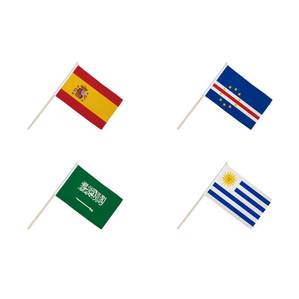 World Cup 2026 Group H Hand Flags