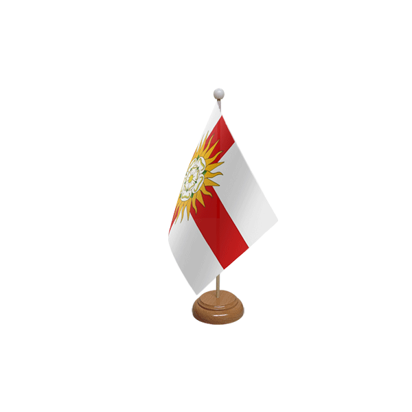 West Riding of Yorkshire Wooden Table Flags