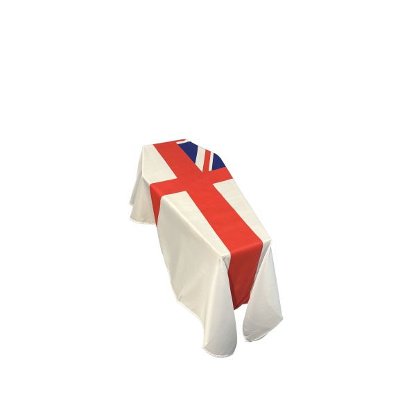 White Ensign Coffin Drape Flag