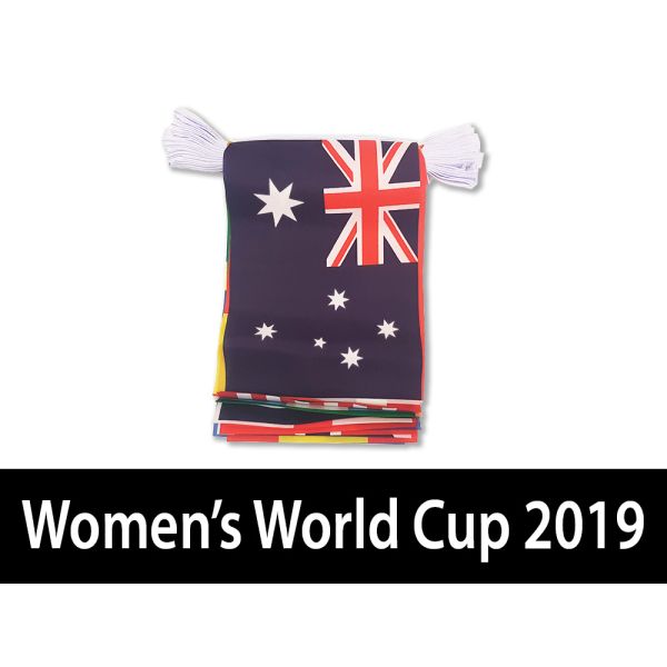 World Nation 24 Flag 7m Bunting