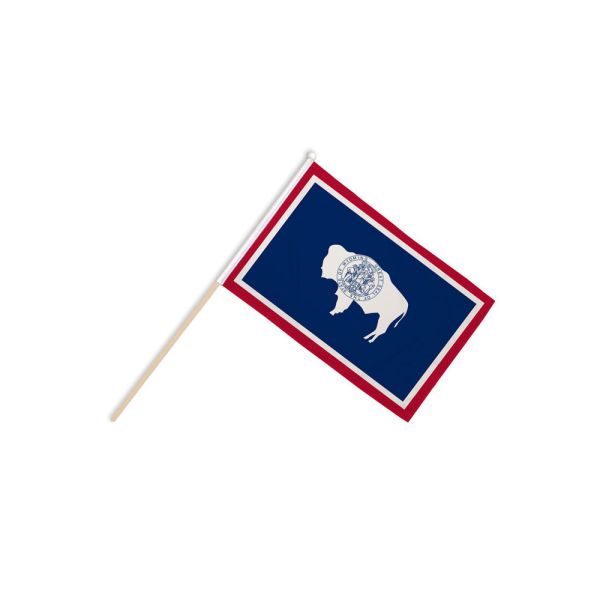 Wyoming Hand Flags