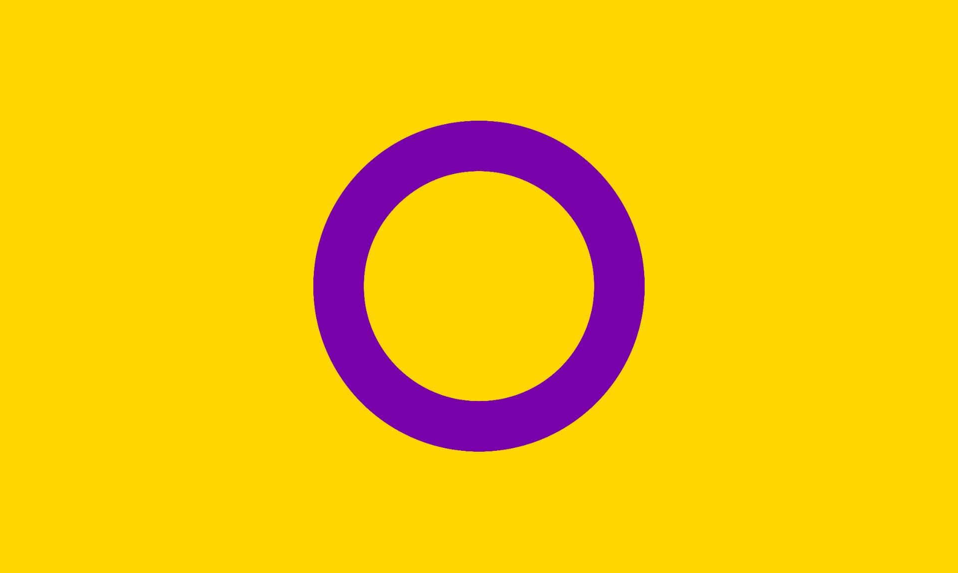 Intersex Pride Coffin Drape Flag