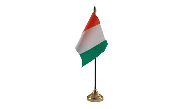 Ivory Coast Small Table Flag