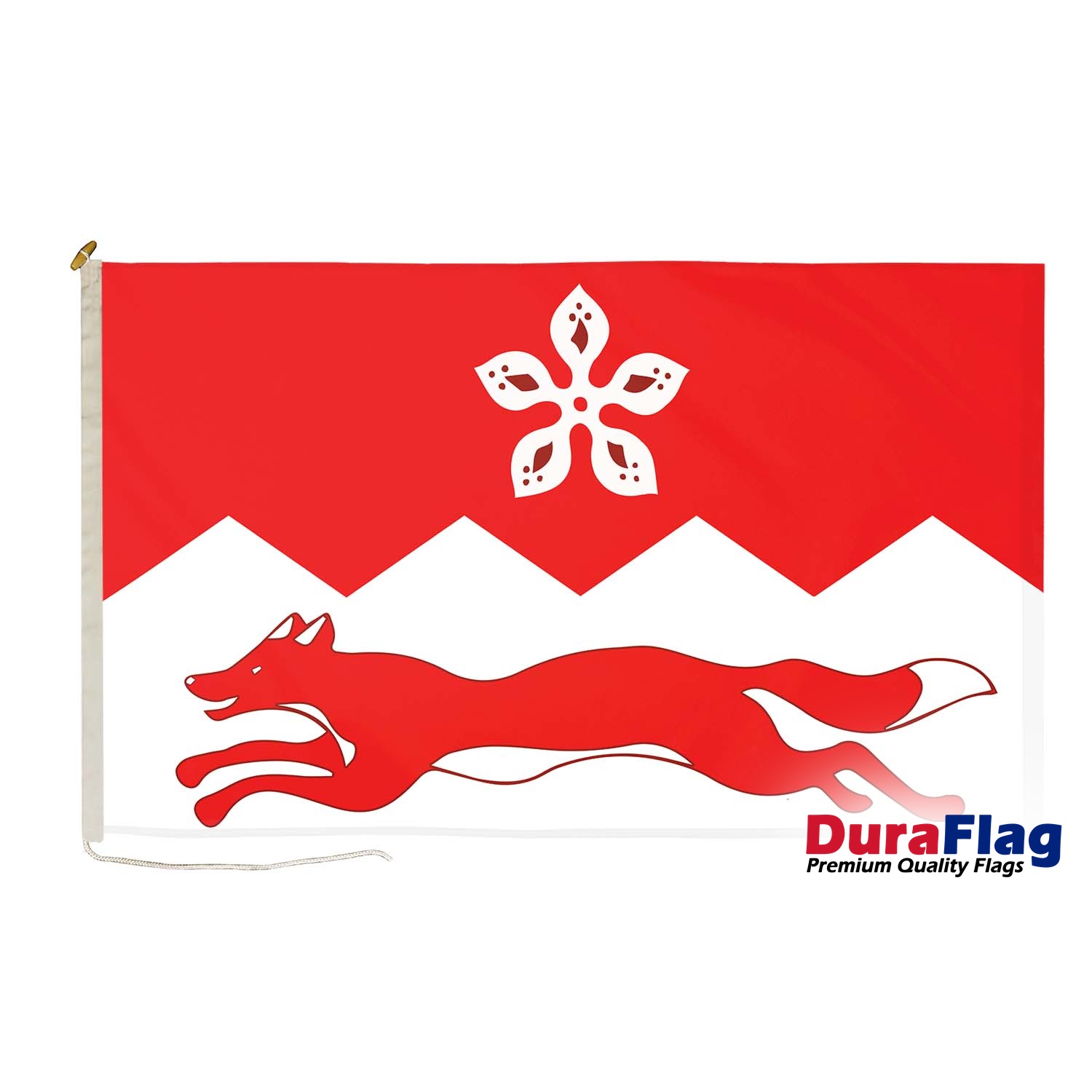 Leicestershire New (Cinquefoil Fox) DuraFlag