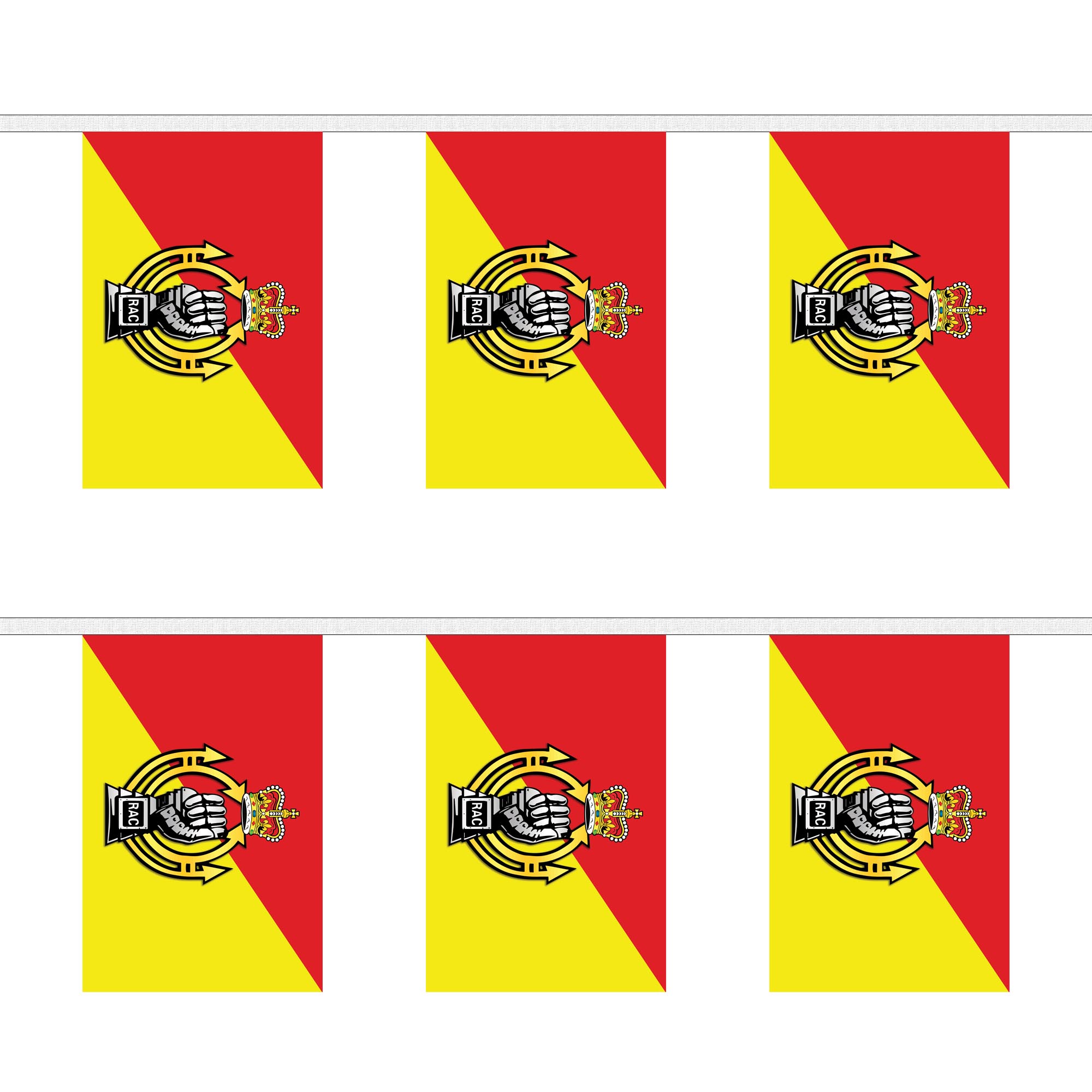 Royal Armoured Corps Rectangular Bunting