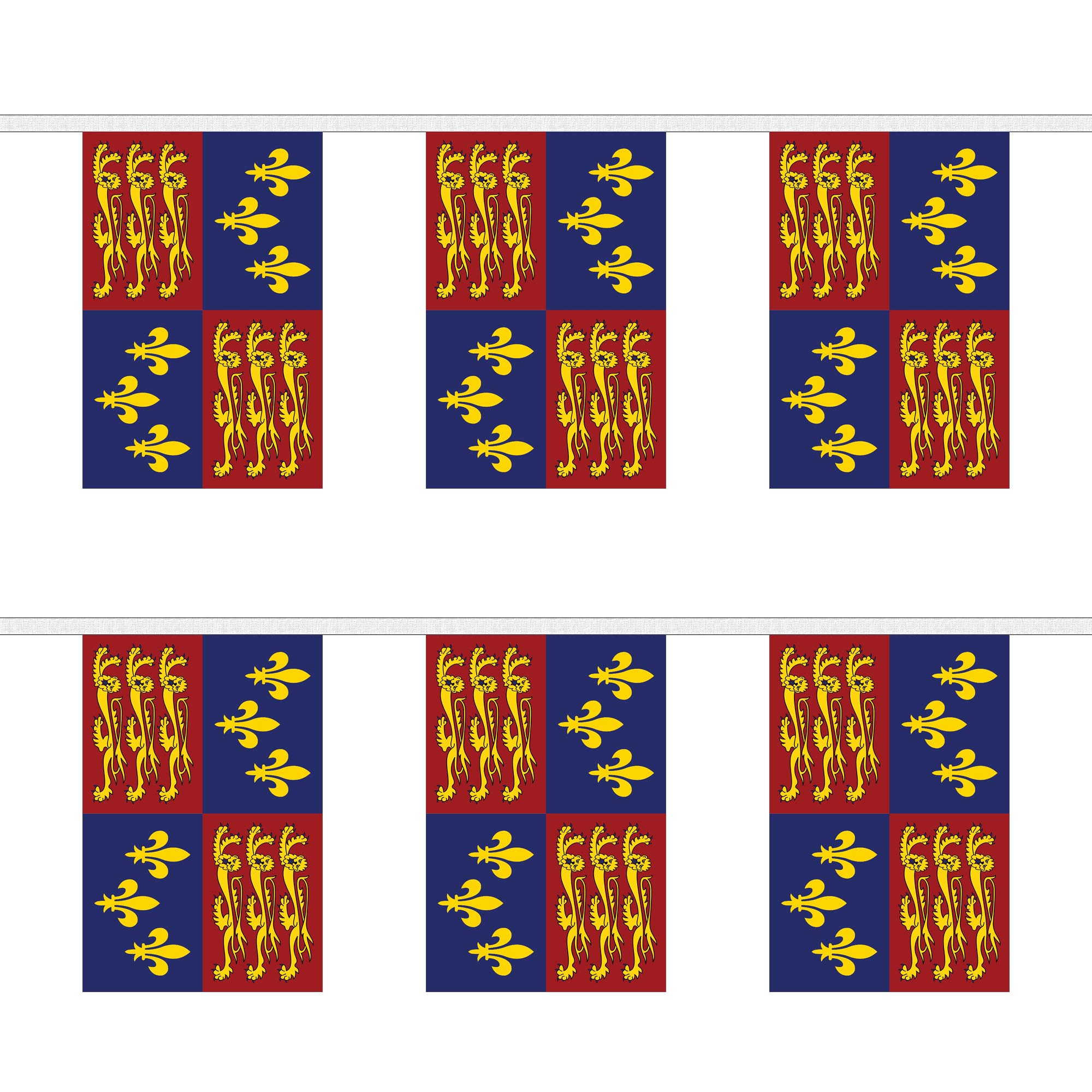 Royal Banner 16th Century Rectangular Bunting