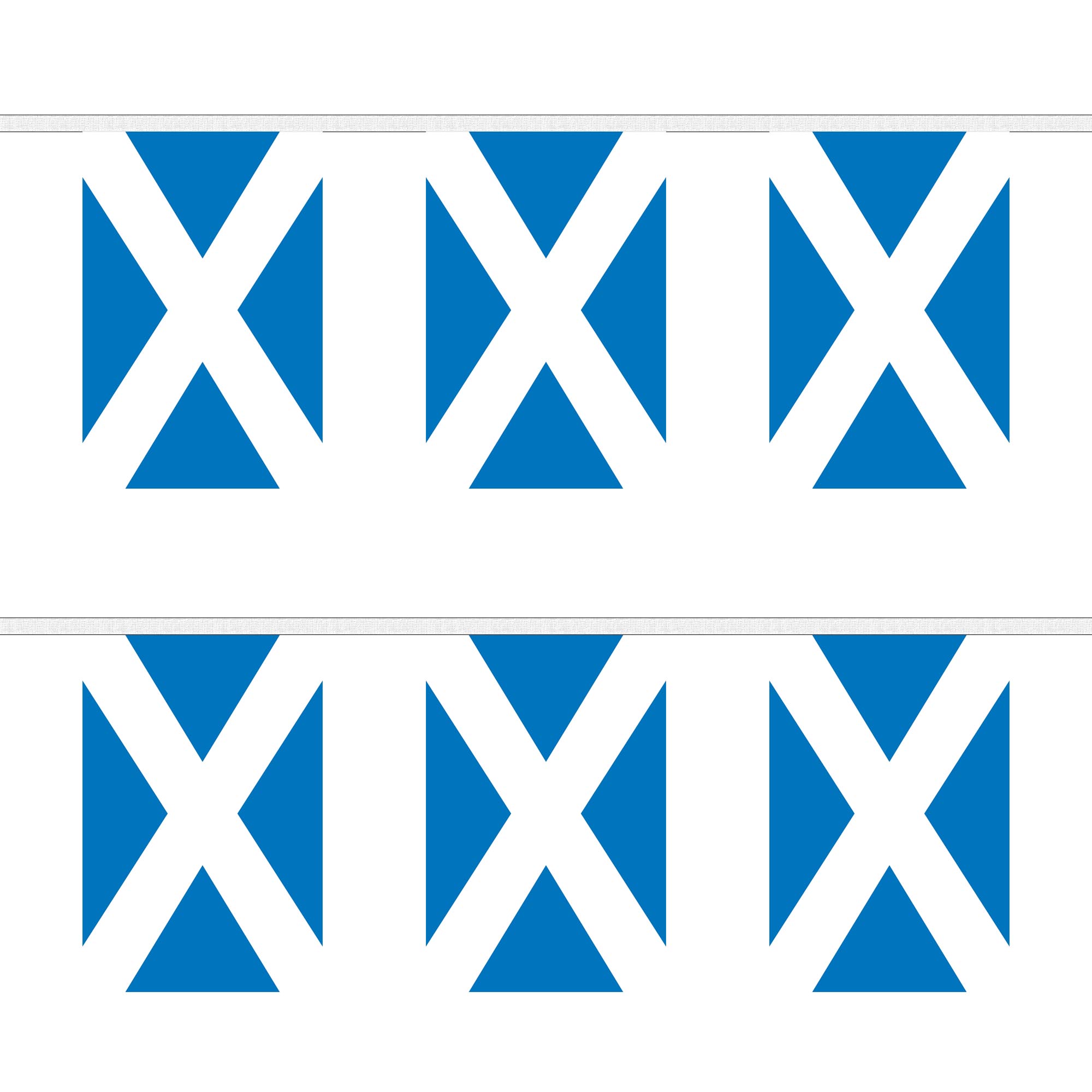 St Andrews (Light Blue) Rectangular Bunting